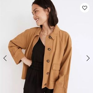 NWT Madewell Bankford Swing Chore Jacket